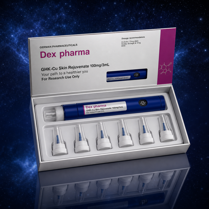 Dex Pharma GHK-Cu Skin Rejuvenate 100mg/3mL Pen – Health Tech