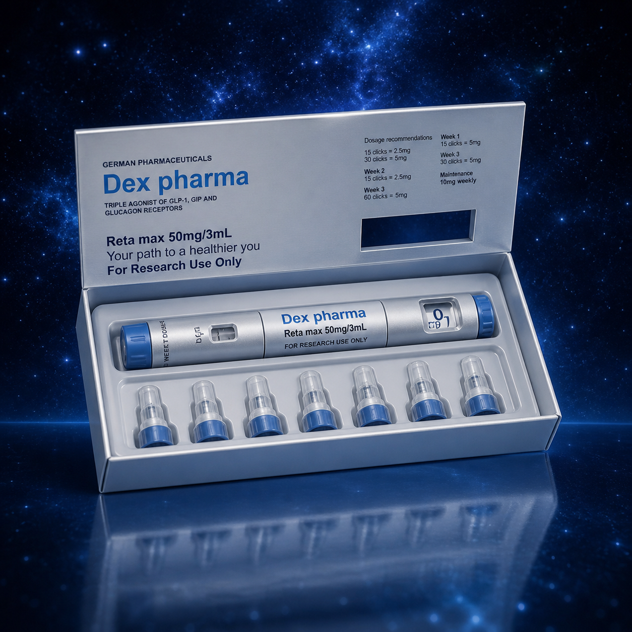 Dex Pharma Reta Max 50mg/3mL Pen – Health Tech